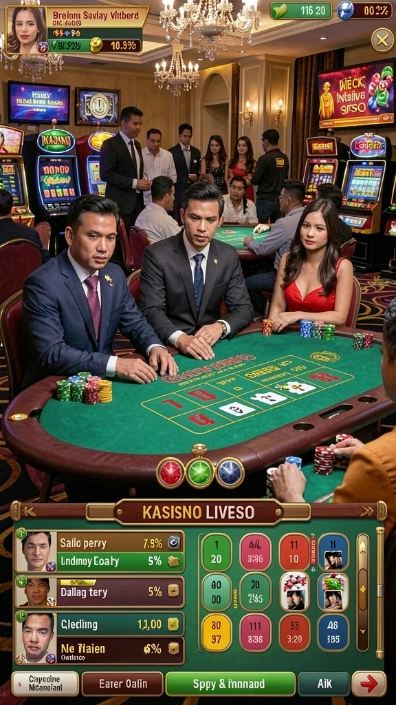 Screenshot memperlihatkan pemandangan indah dunia fantasi.