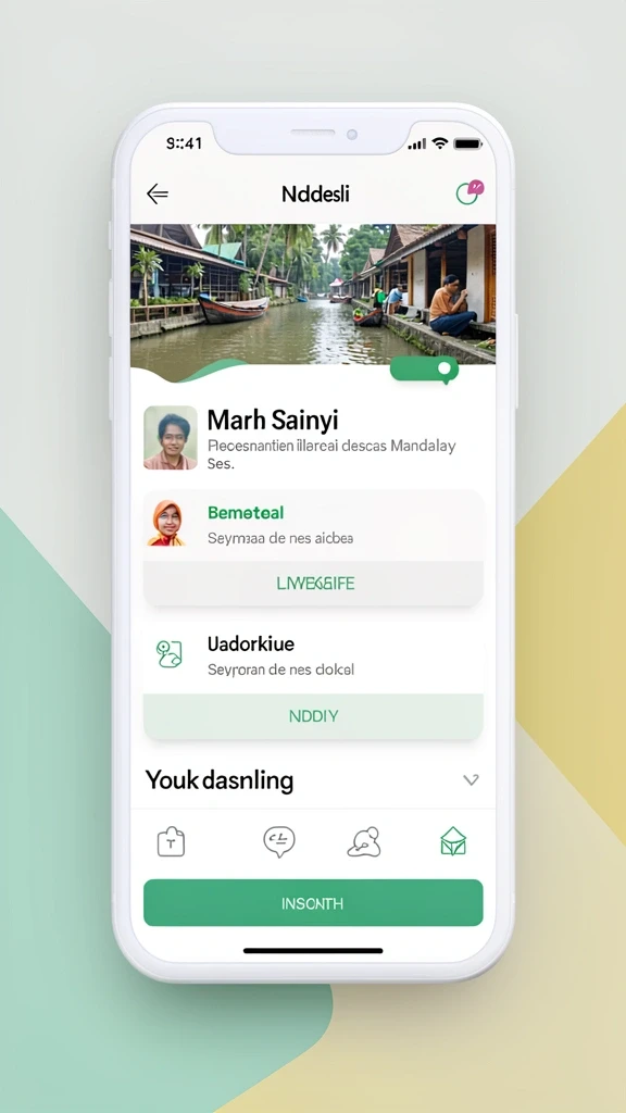 Tampilan menu yang user-friendly dan mudah dinavigasi.