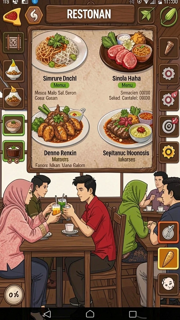 Tangkapan layar menampilkan karakter utama dalam aksi.