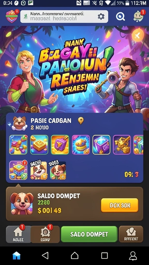 Fitur bonus harian yang menguntungkan untuk pemain.
