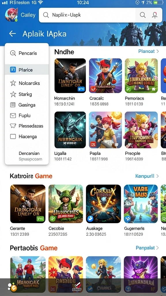 Beragam pilihan permainan yang mengasyikkan.