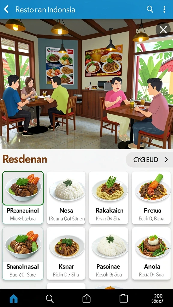 Gambar menampilkan karakter utama dalam aksi.