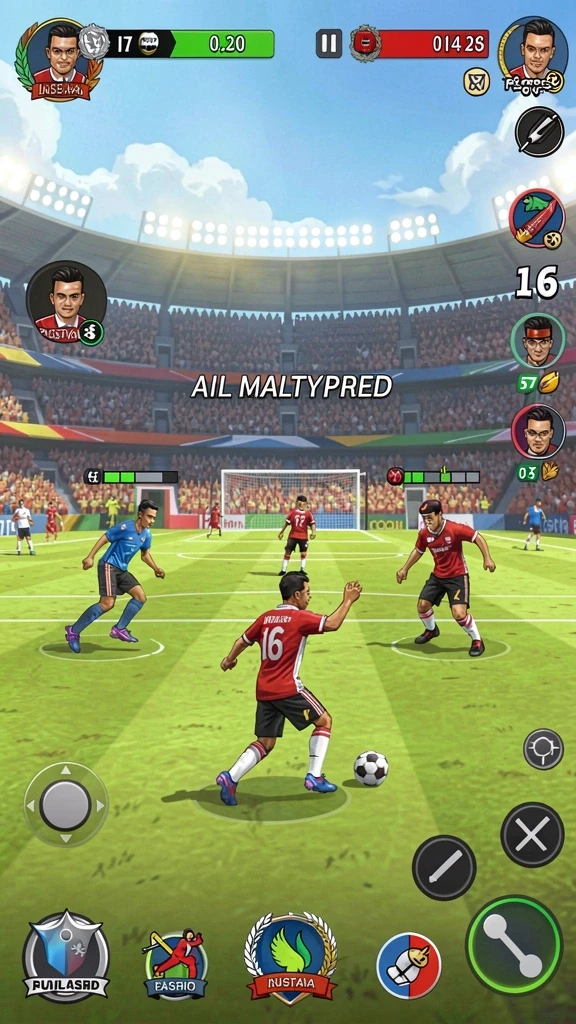 Tangkapan layar dari level terbaru yang menantang.