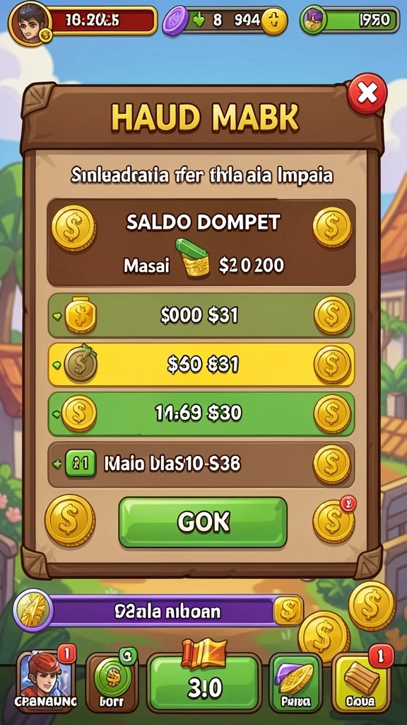 Level baru dengan tantangan yang lebih seru.