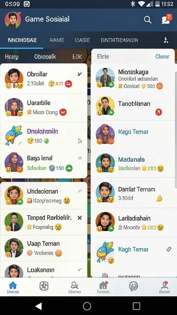 Tampilan antarmuka pengguna yang menarik dan mudah digunakan.