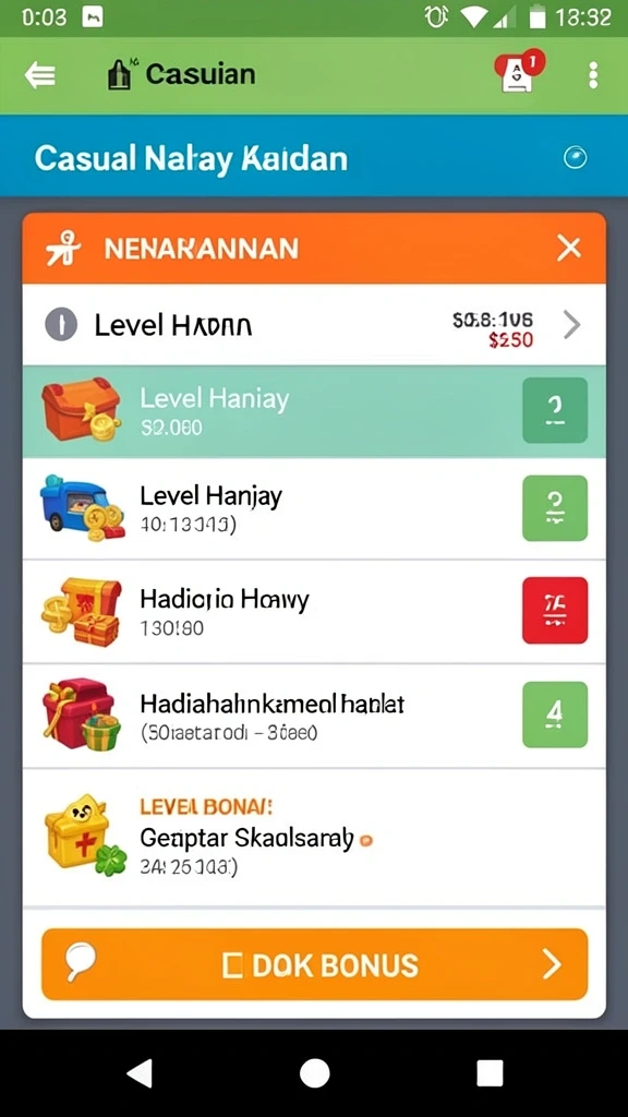 Mode multiplayer yang seru dan interaktif.