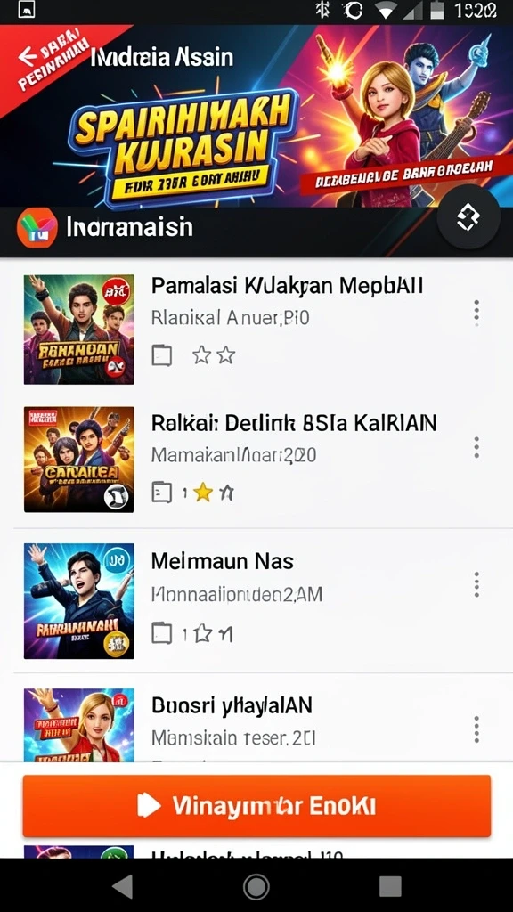 Antarmuka pengguna yang menarik dan mudah digunakan.