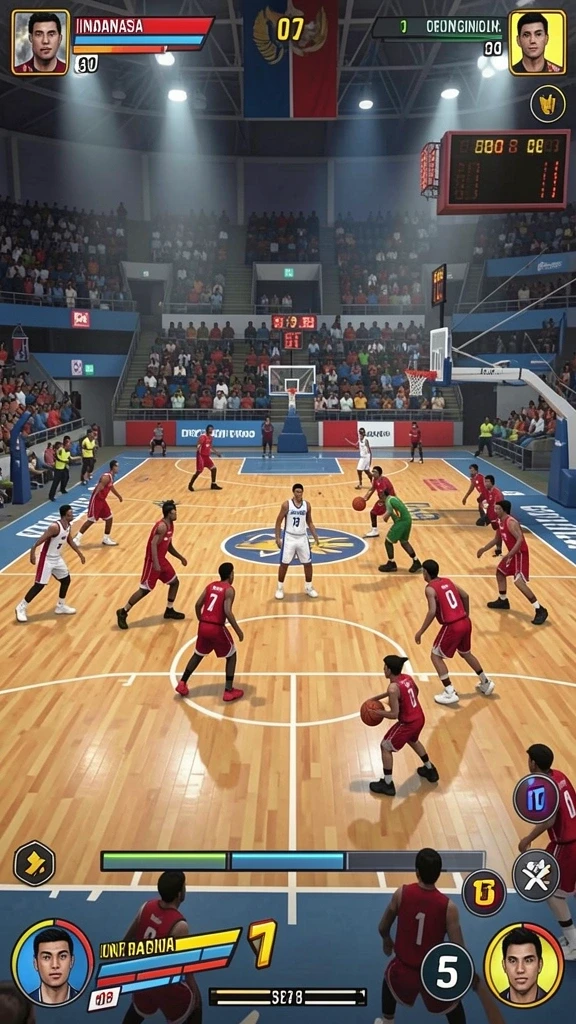 Screenshot dari gameplay yang seru dan interaktif.
