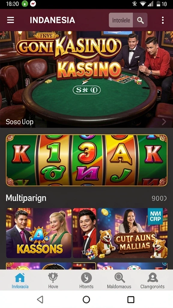 Pengalaman visual yang menakjubkan saat bermain.