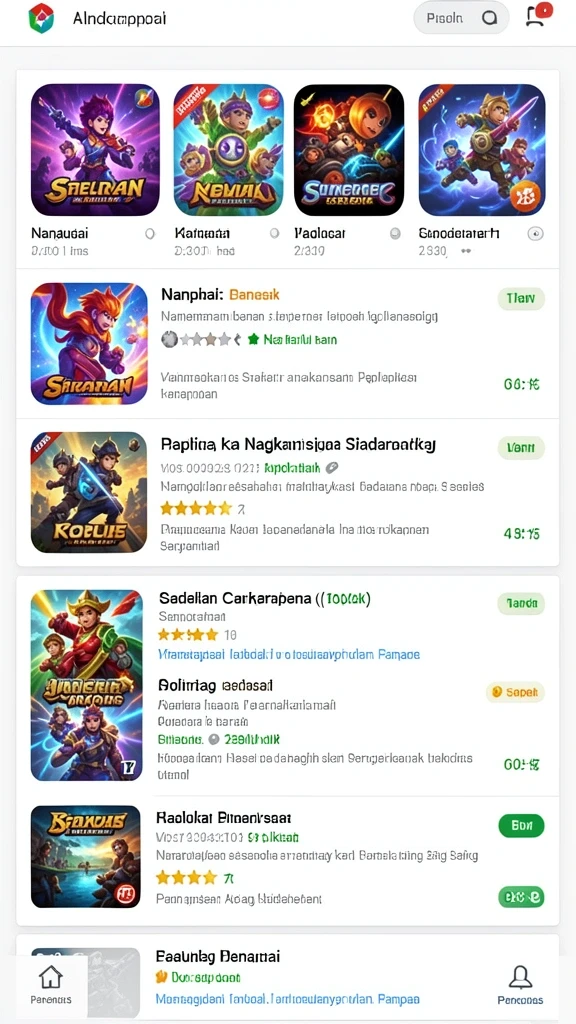 Kompetisi turnamen yang mengasyikkan dan penuh hadiah.