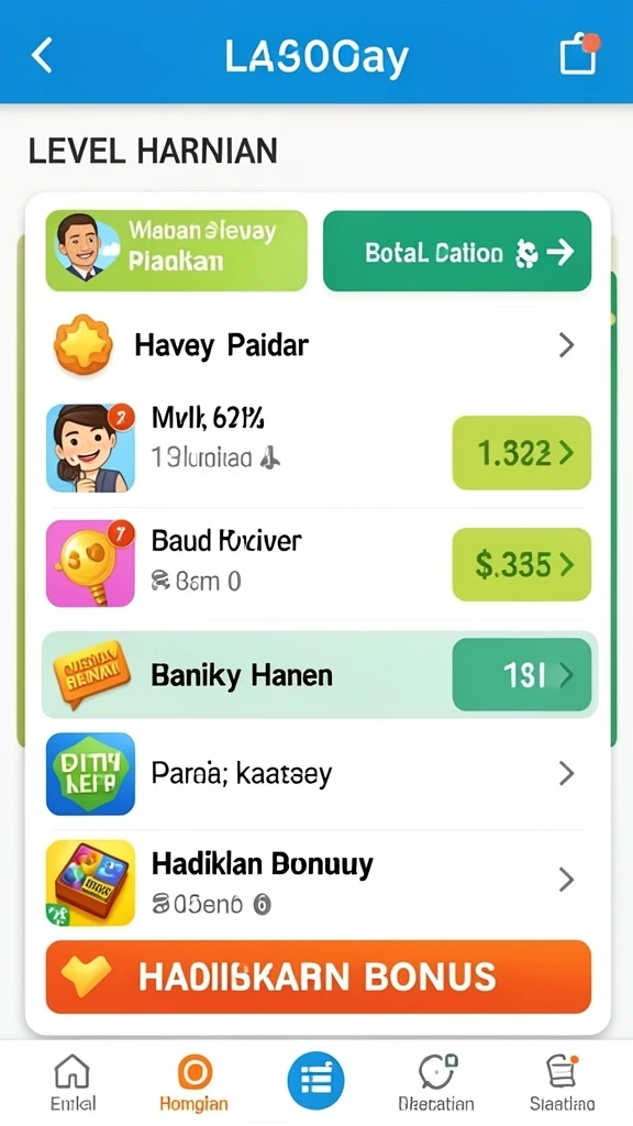 Fitur live draw yang menarik dan interaktif.