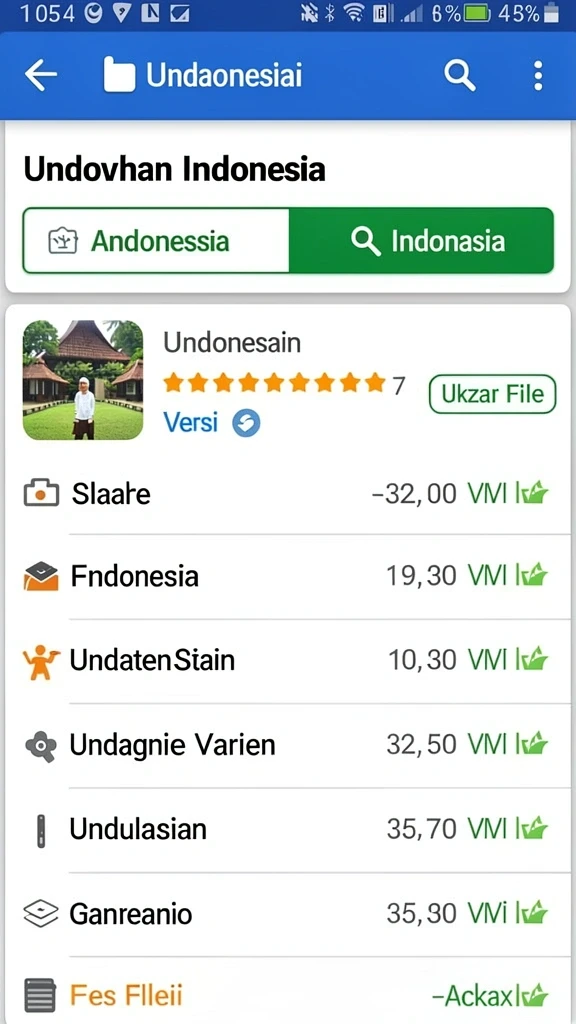 Screenshot suasana level menantang yang penuh warna.