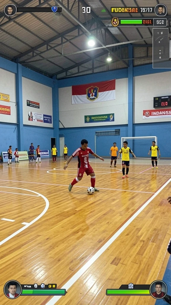 Menampilkan antarmuka permainan yang intuitif dan menarik.