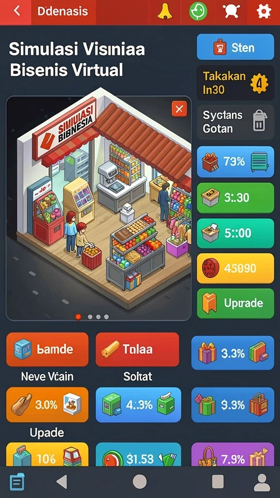 Tampilan antarmuka yang menarik dan mudah digunakan.
