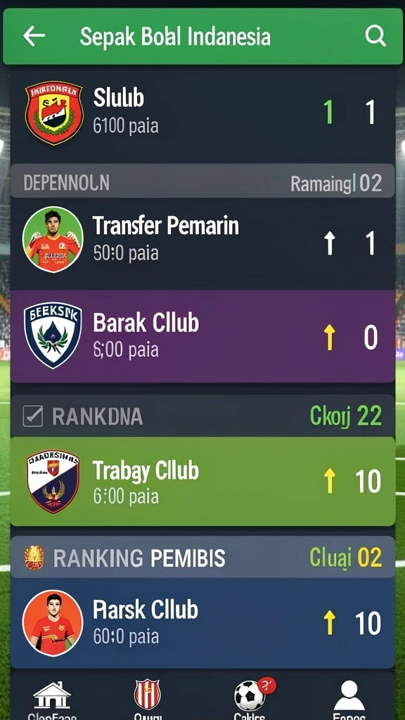Tampilan antarmuka yang intuitif dan menarik.