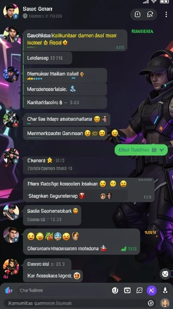 Keseruan bermain bersama teman-teman dalam multiplayer.