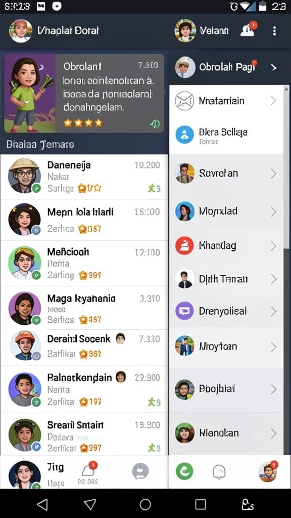 Tampilan antarmuka utama KILAT77 yang menarik.