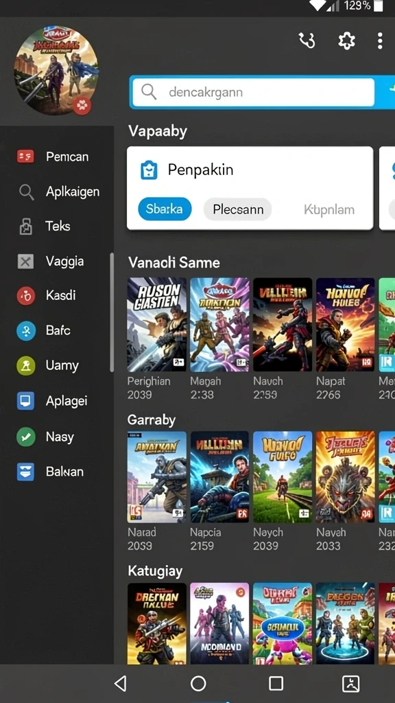 Tampilan antarmuka yang menarik dan mudah dipahami.