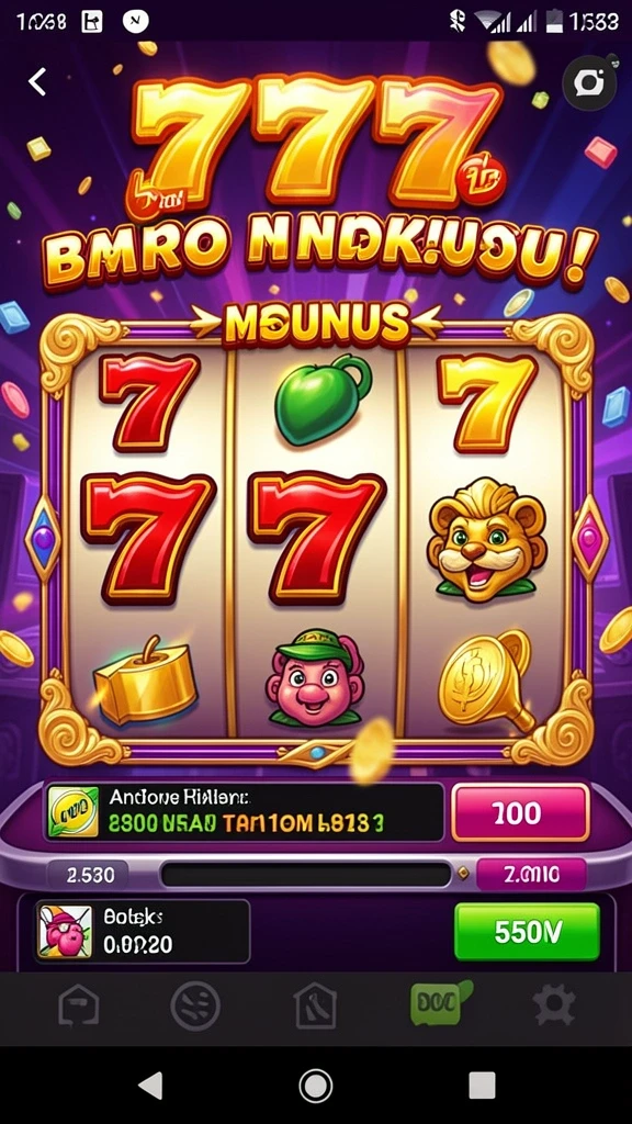 Fitur permainan slot yang penuh warna dan mengasyikkan.