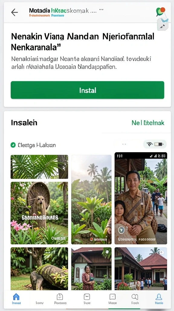Antarmuka pengguna yang mudah digunakan untuk semua kalangan.