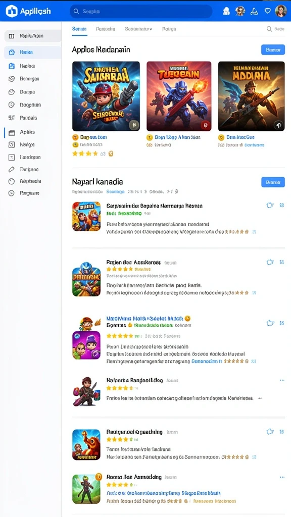 Screenshot gameplay dengan aksi mendebarkan.