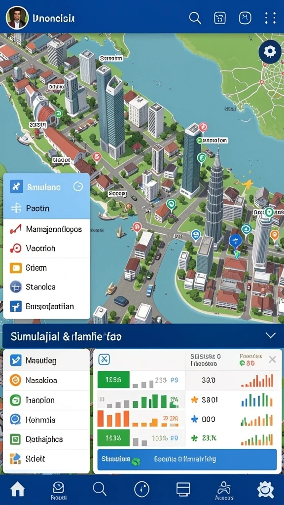 Tampilan awal yang menarik dan informatif.