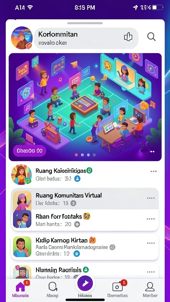 Tampilan antarmuka yang ramah pengguna.