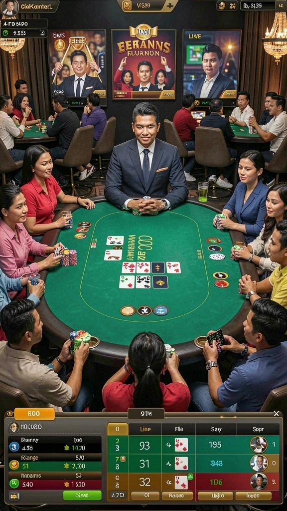 Berbagai jenis permainan yang dapat dimainkan.
