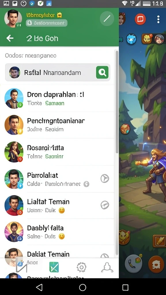 Pengalaman bermain yang menantang dan seru.