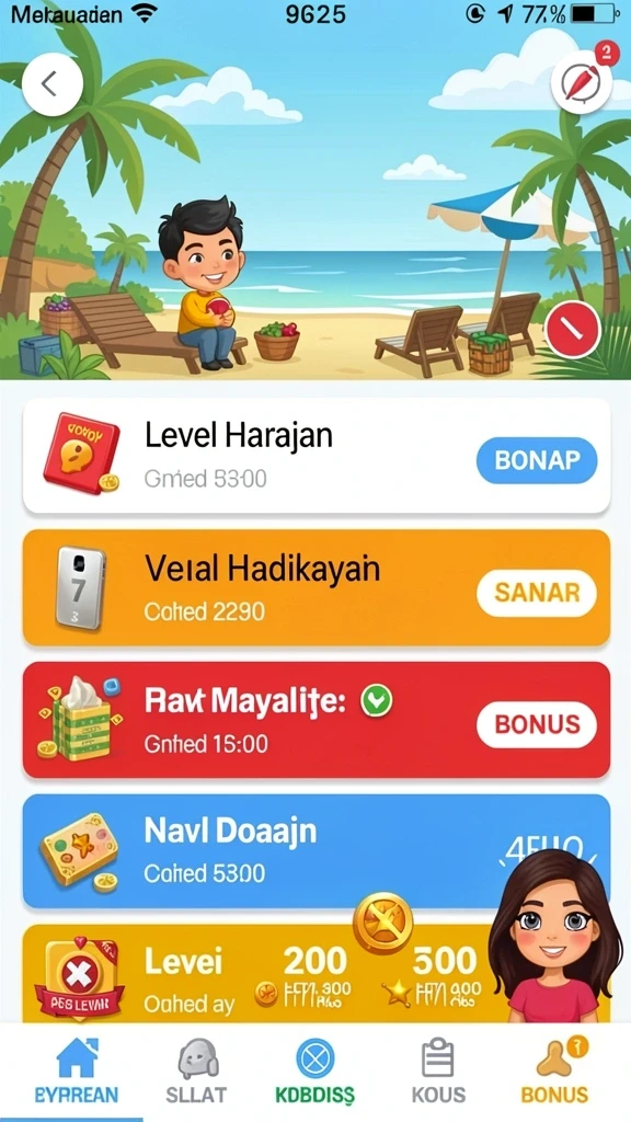 Tampilan antarmuka yang menarik dan intuitif.