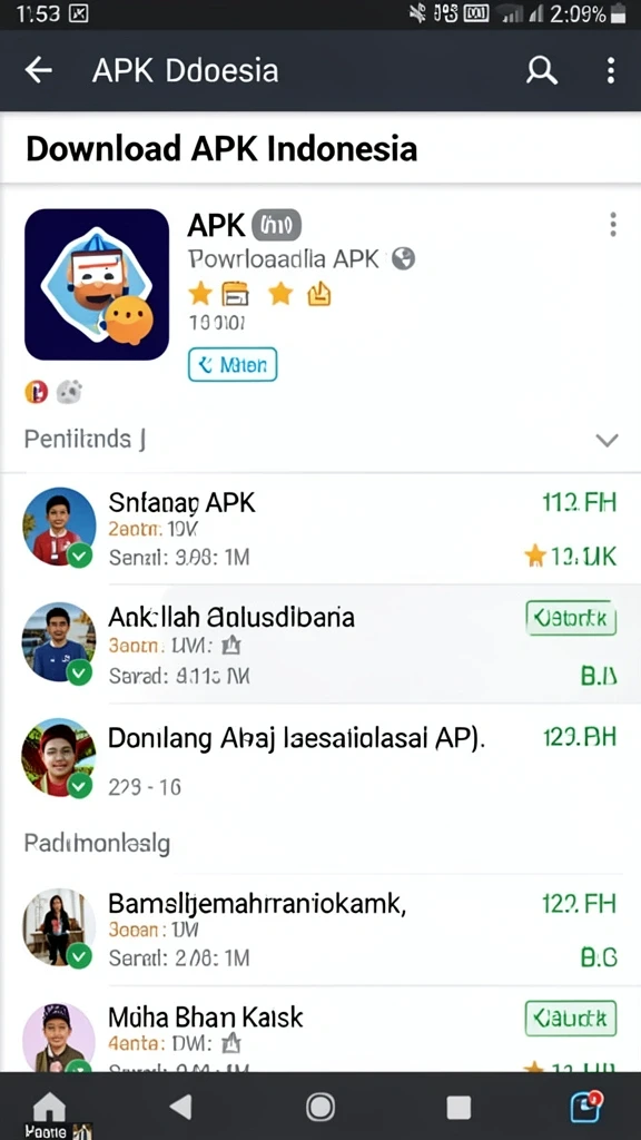 Screenshot fitur turnamen yang baru diperbarui.