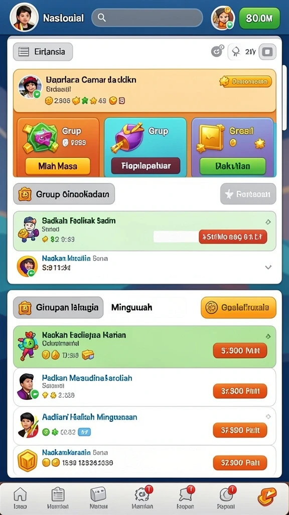 Banyak pilihan permainan kasino yang tersedia.