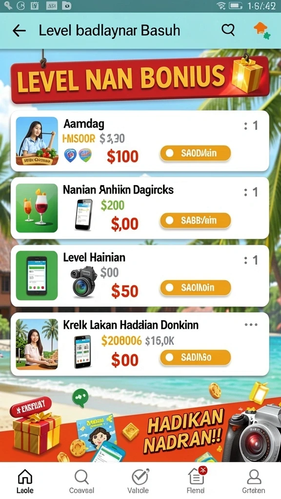 Mode multiplayer yang menambah keseruan bermain.