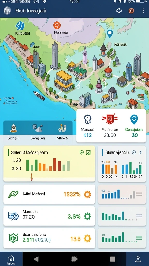 Tampilan antarmuka yang user-friendly dan modern.