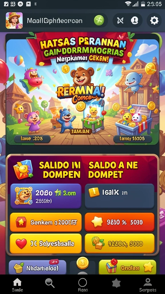 Level baru yang menantang dan seru.