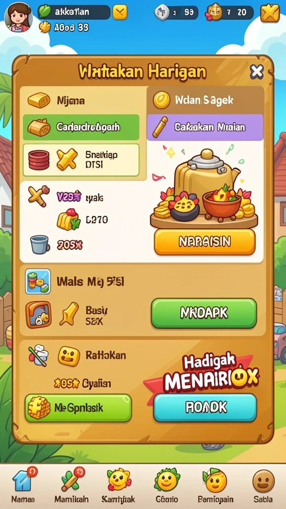 Pengalaman bermain yang menyenangkan dan menantang.