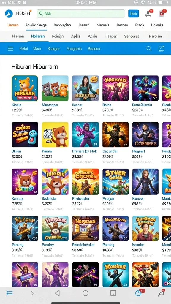 Screenshot yang menunjukkan mode multiplayer yang menggembirakan.