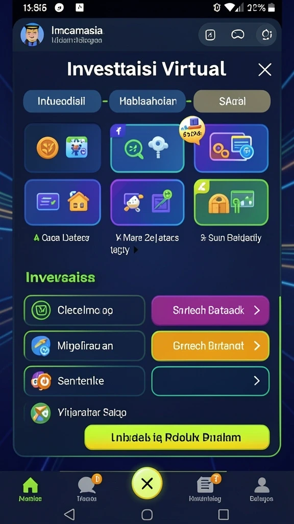 Tampilan dashboard yang menarik dan intuitif.